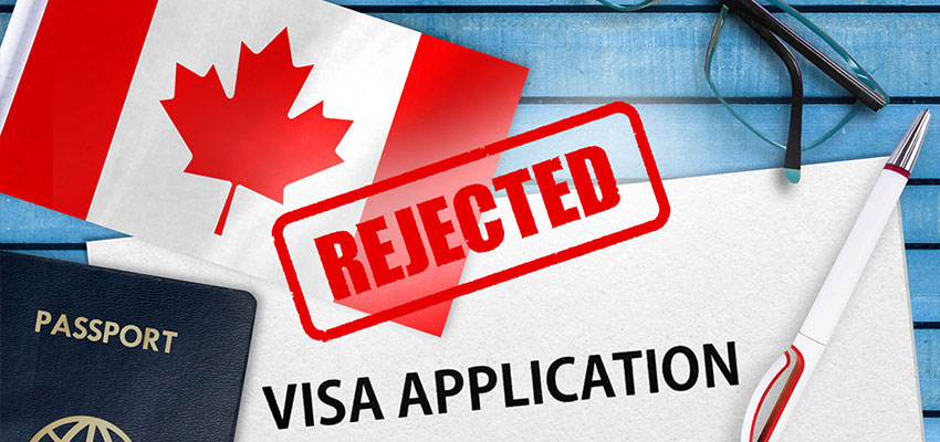 رد درخواست ویزای کانادا